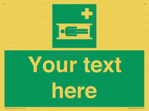 Custom Stretcher Sign